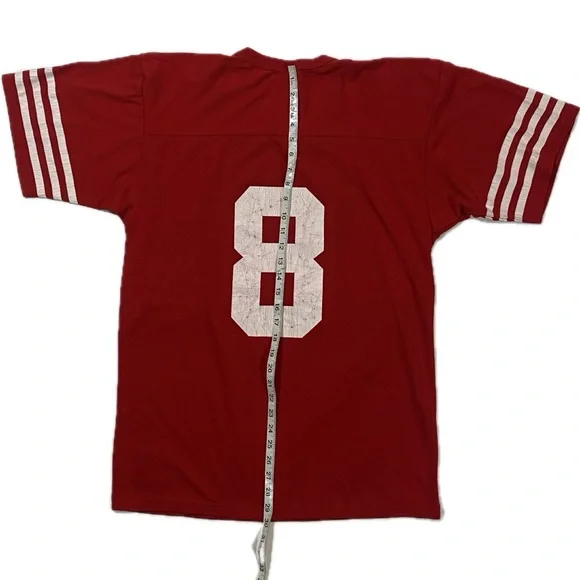 Vintage San Francisco 49ers Steve Young Wilson Jersey T-Shirt Size Medium NFL - Picture 4 of 9